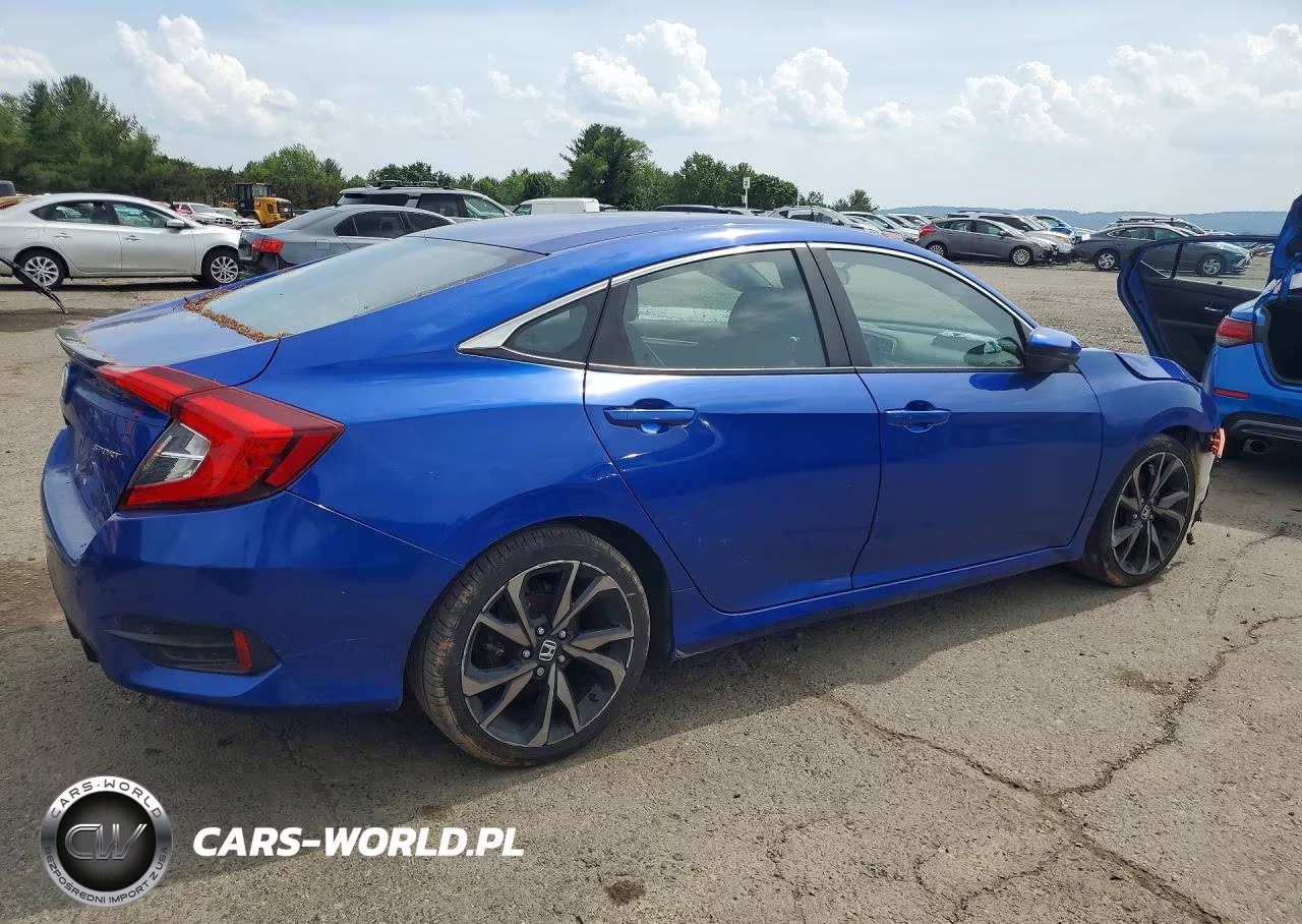 2020 Honda Civic Sport VIN:2HGFC2F85LH527463 - 3