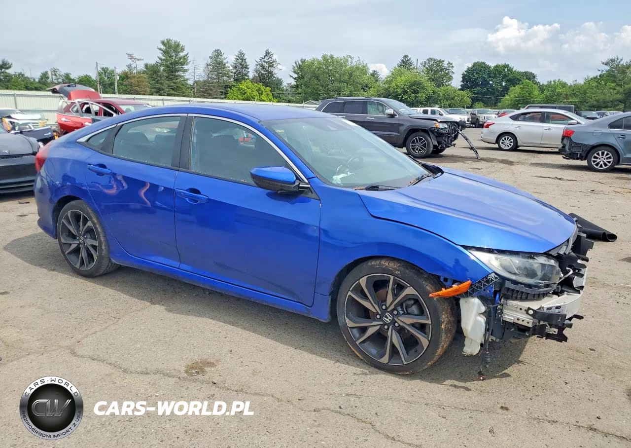 2020 Honda Civic Sport VIN:2HGFC2F85LH527463 - 4