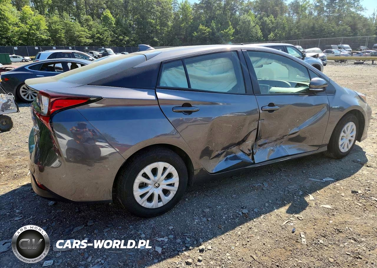2022 Toyota Prius L Eco VIN:JTDKAMFU1N3174656 - 3