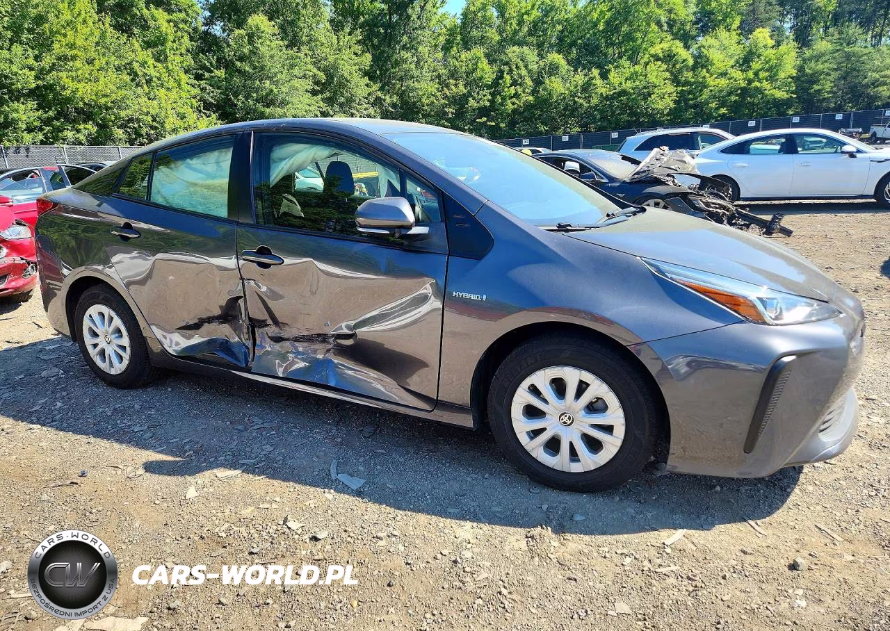 2022 Toyota Prius L Eco VIN:JTDKAMFU1N3174656 - 4