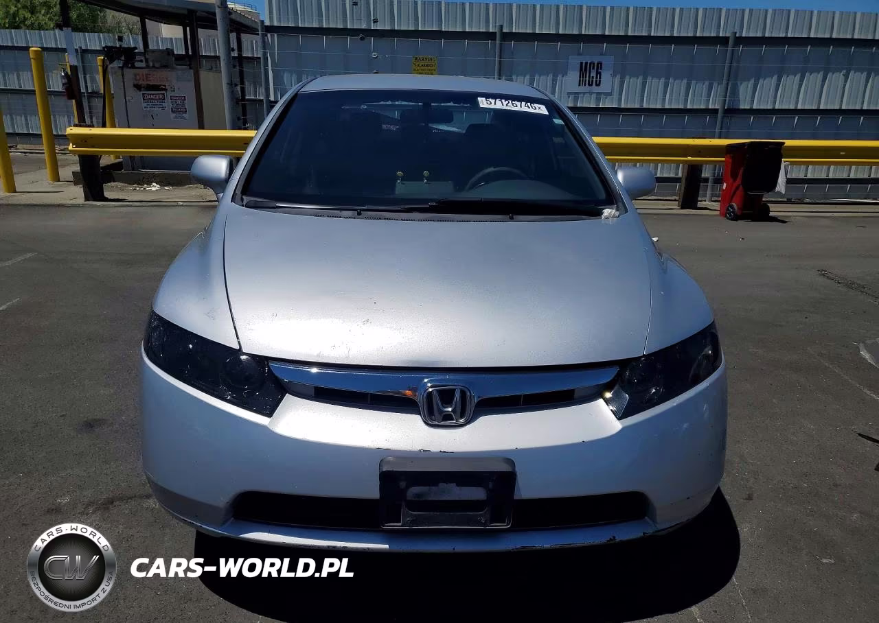 2007 Honda Civic Lx VIN:1HGFA15507L080153 - 5