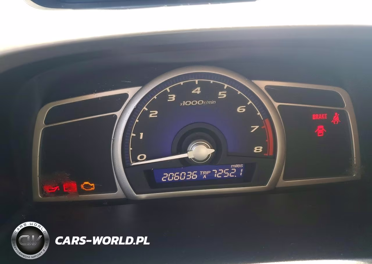 2007 Honda Civic Lx VIN:1HGFA15507L080153 - 9