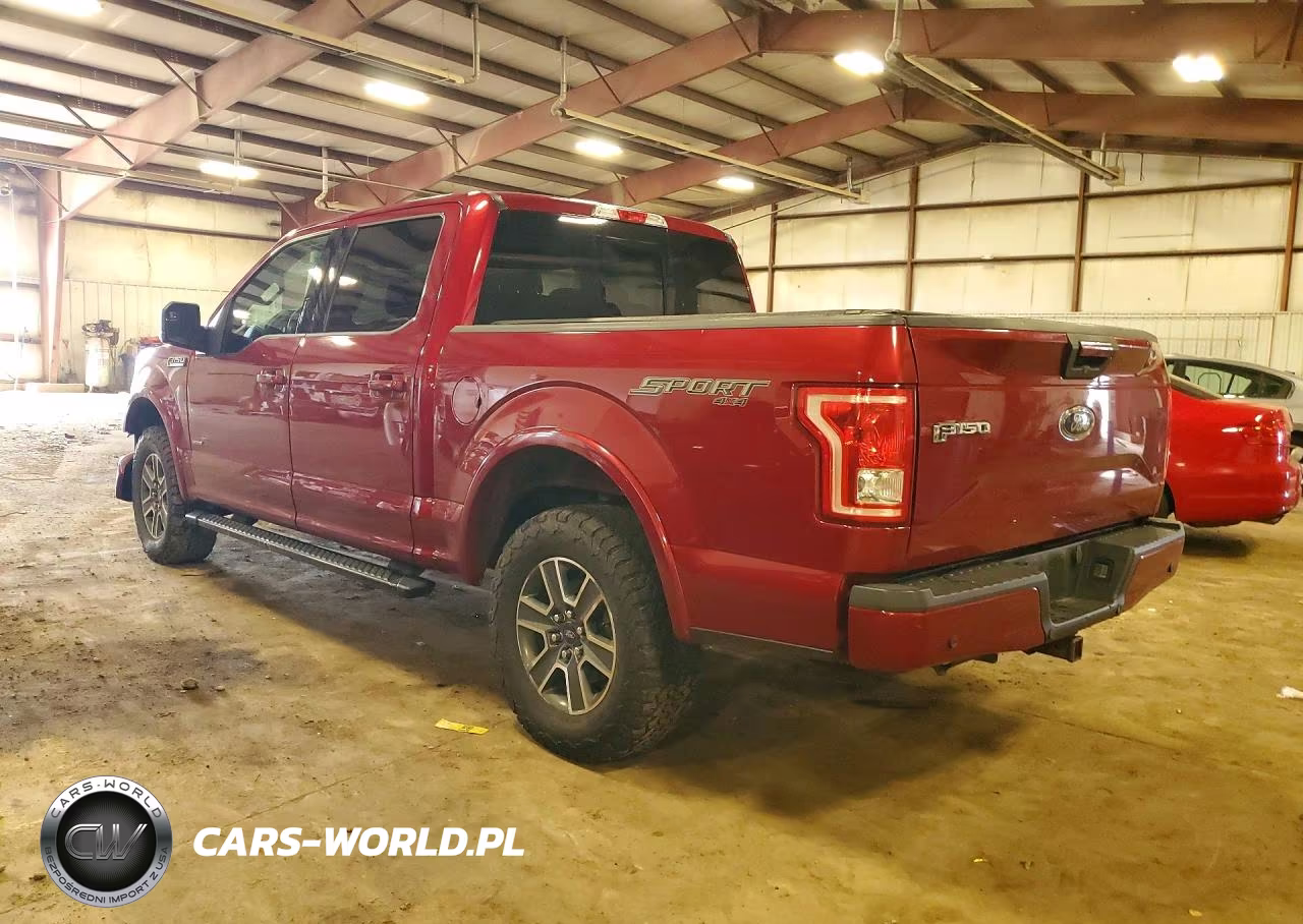 2016 Ford F150 Supercrew VIN:1FTEW1EP3GFC68550 - 2