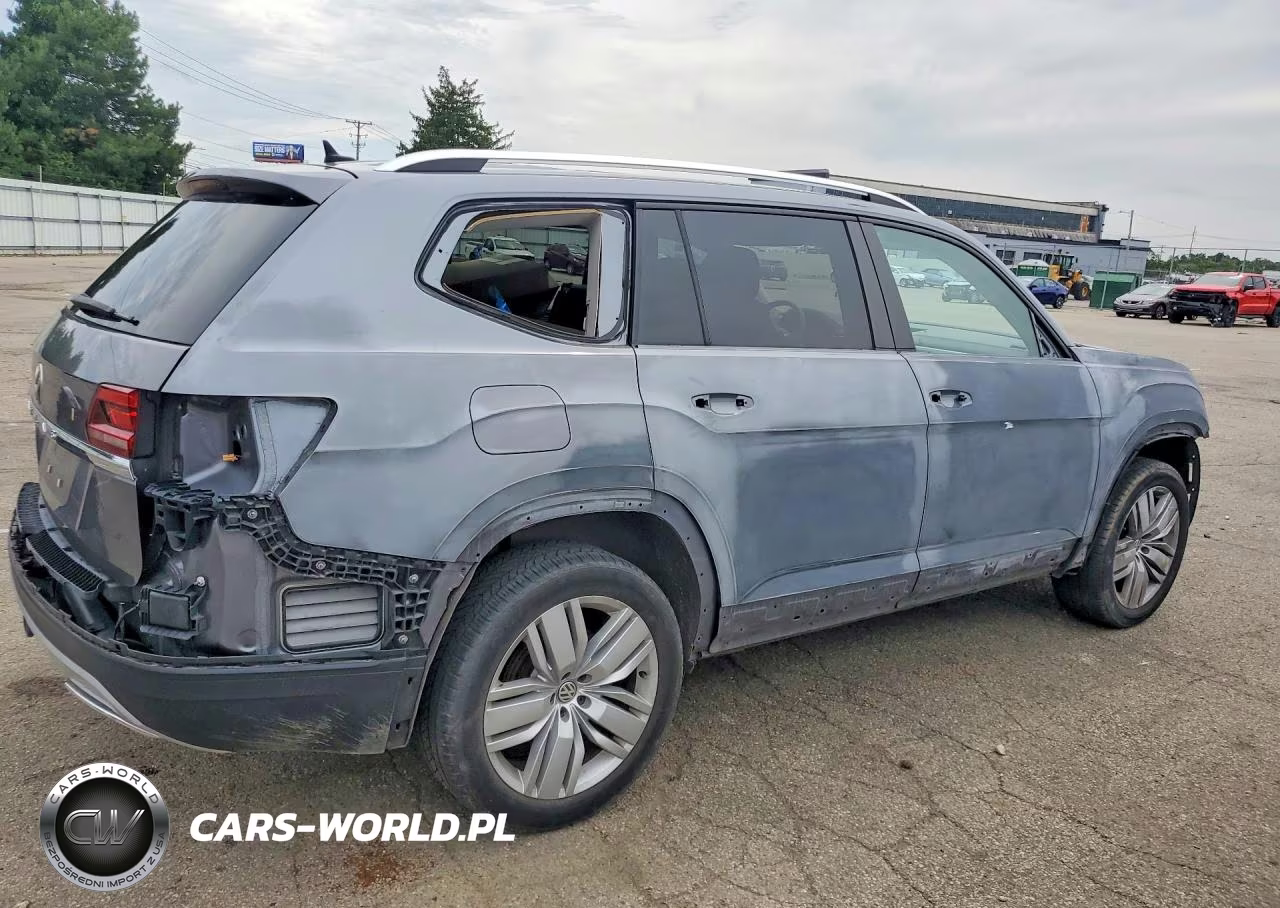 2019 Volkswagen Atlas Se VIN:1V2WP2CA7KC594317 - 3