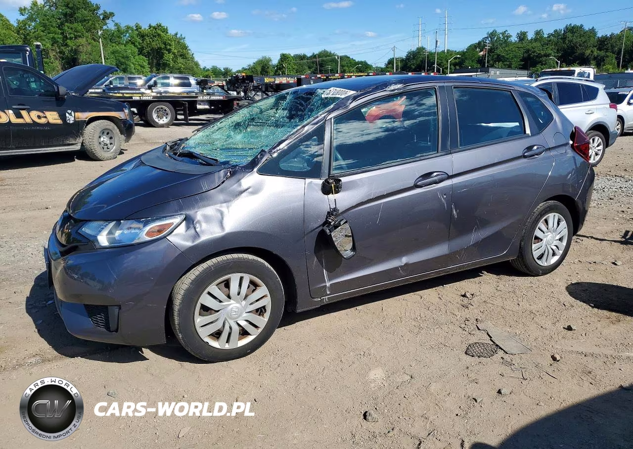 2017 Honda Fit Lx VIN:3HGGK5H50HM706014 - 1