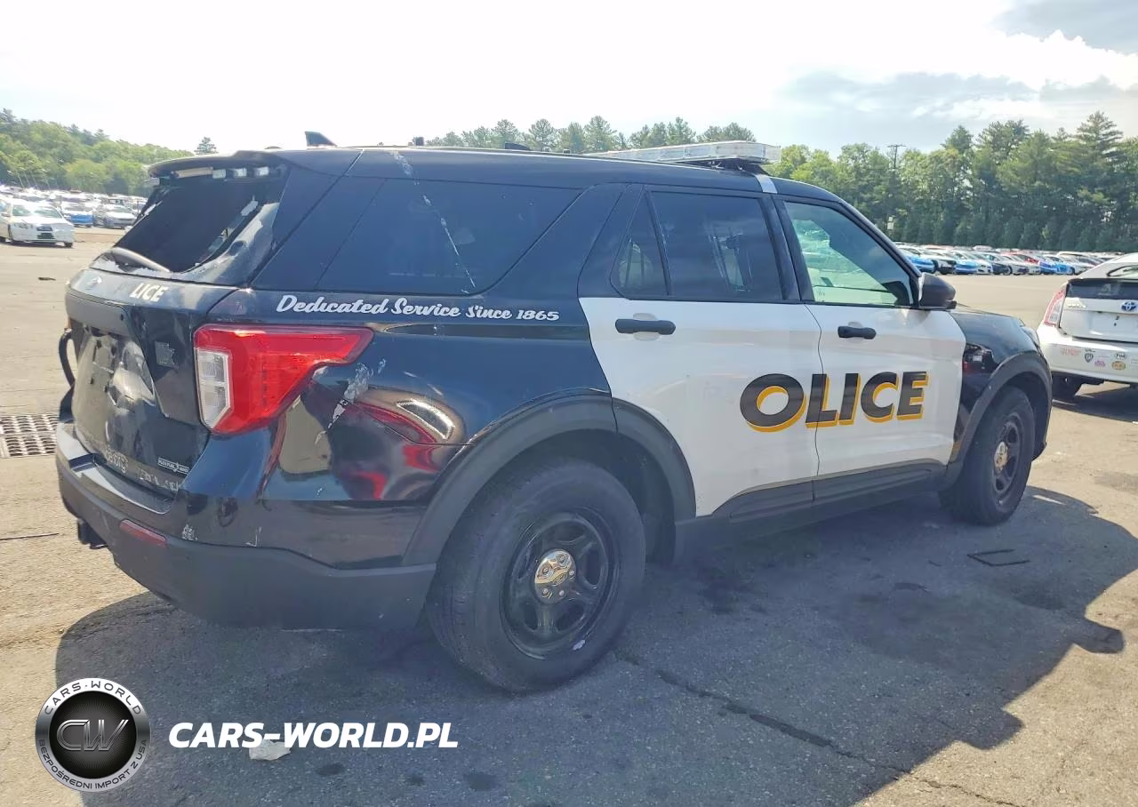 2020 Ford Explorer Police Interceptor VIN:1FM5K8AB5LGC64496 - 3