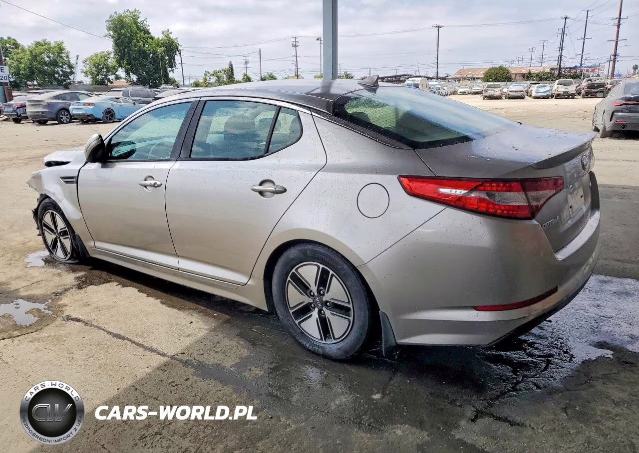 2012 Kia Optima Hybrid VIN:KNAGM4AD4C5021837 - 2