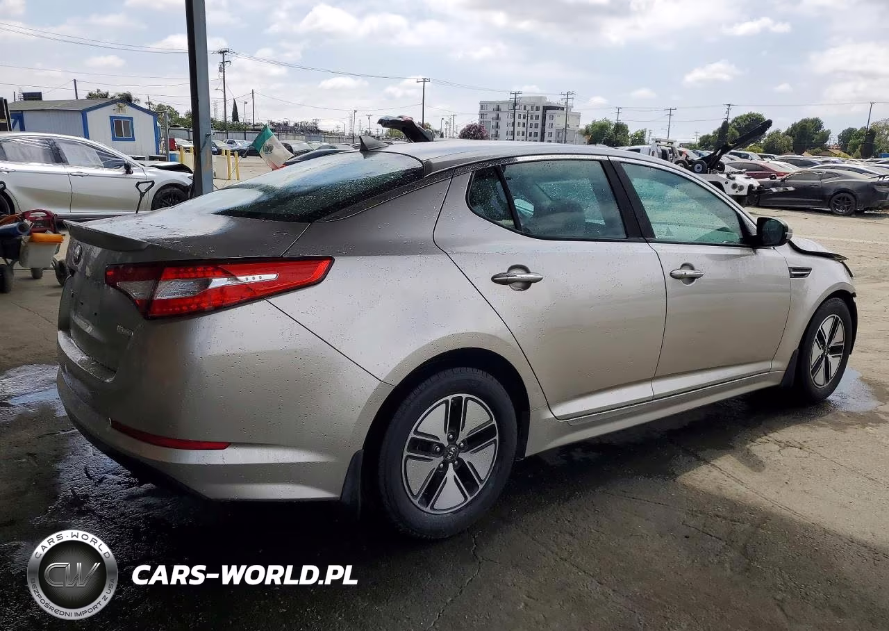 2012 Kia Optima Hybrid VIN:KNAGM4AD4C5021837 - 3