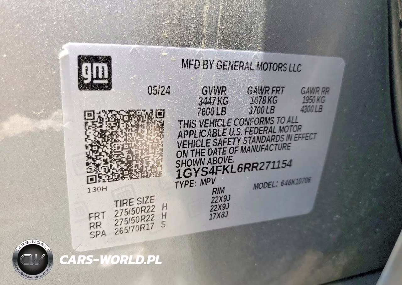 2024 Cadillac Escalade Sport VIN:1GYS4FKL6RR271154 - 13