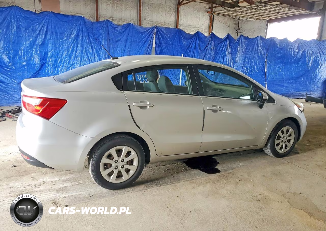 2013 Kia Rio Lx VIN:KNADM4A31D6215408 - 3