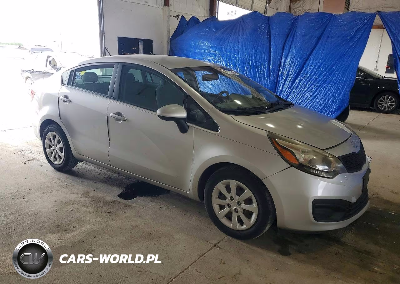 2013 Kia Rio Lx VIN:KNADM4A31D6215408 - 4