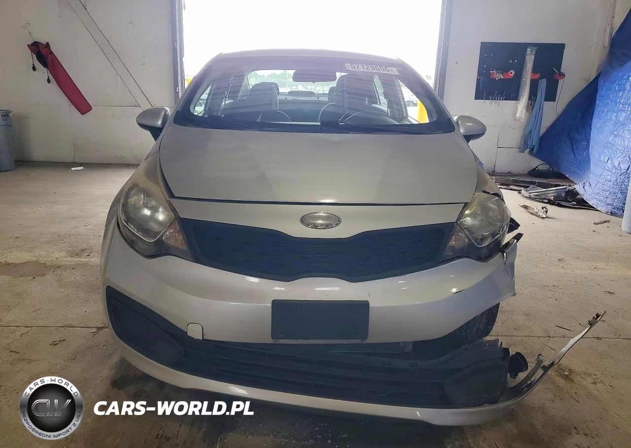 2013 Kia Rio Lx VIN:KNADM4A31D6215408 - 5