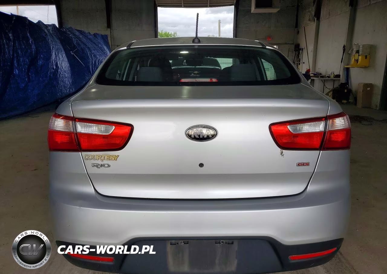 2013 Kia Rio Lx VIN:KNADM4A31D6215408 - 6