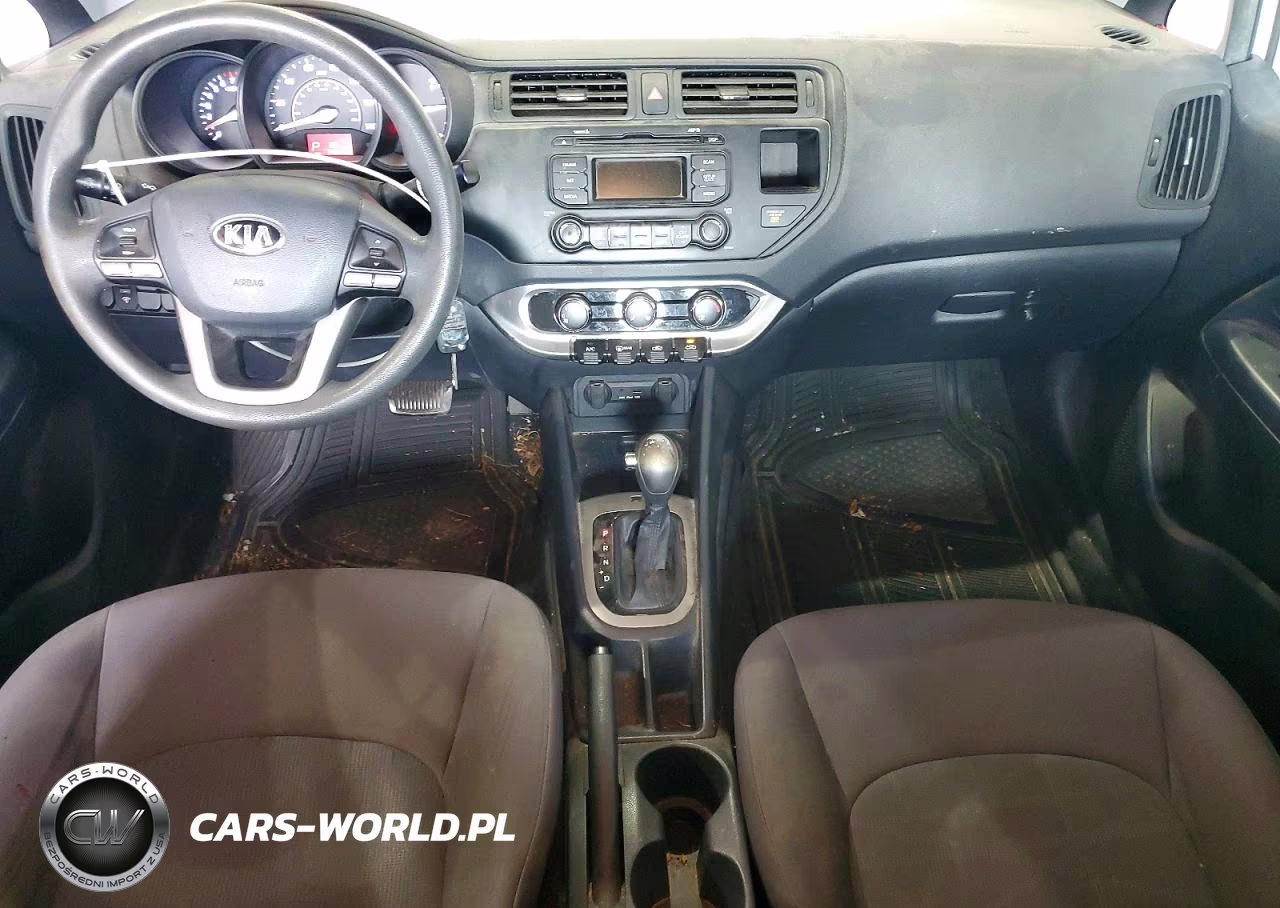 2013 Kia Rio Lx VIN:KNADM4A31D6215408 - 8