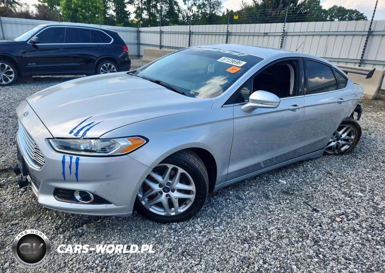 2014 Ford Fusion Se VIN:3FA6P0H72ER348418 - 1