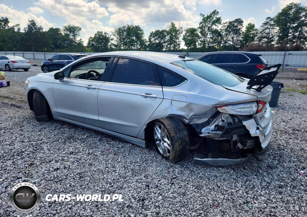 2014 Ford Fusion Se VIN:3FA6P0H72ER348418 - 2