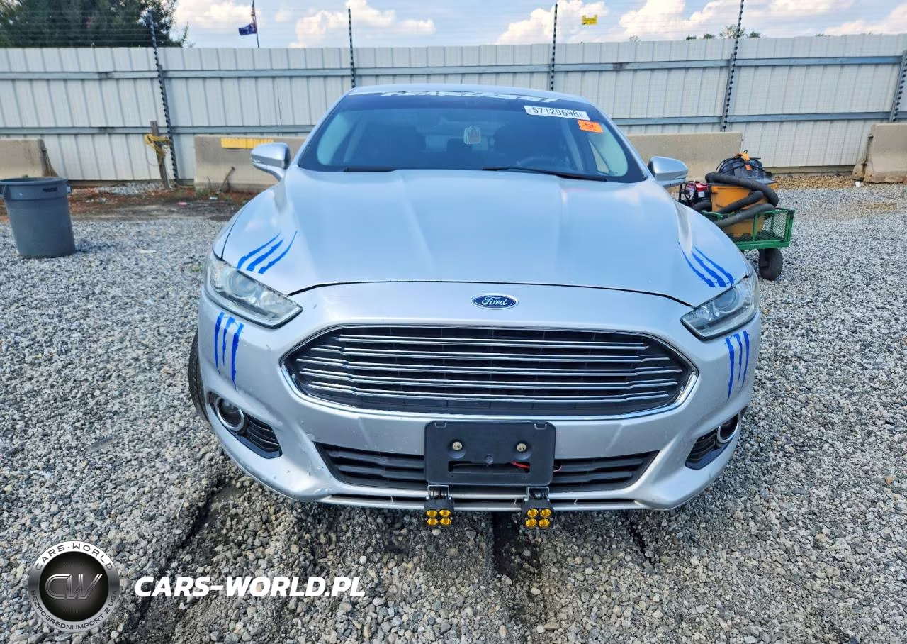 2014 Ford Fusion Se VIN:3FA6P0H72ER348418 - 5