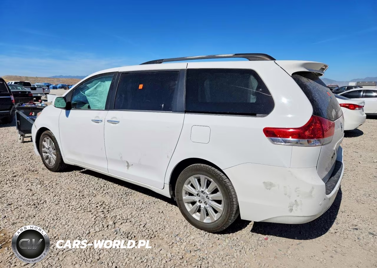 2013 Toyota Sienna Xle 7-Passenger VIN:5TDDK3DC7DS057445 - 2