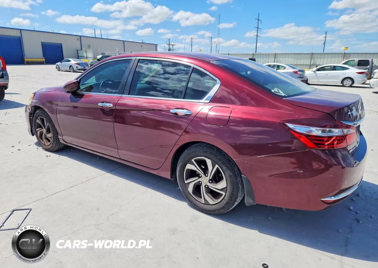 2016 Honda Accord Lx VIN:1HGCR2F31GA222195 - 2