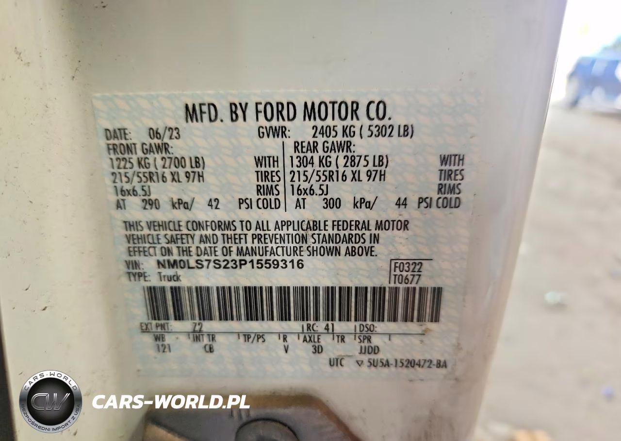 2023 Ford Transit Connect Xl Delivery Van VIN:NM0LS7S23P1559316 - 12