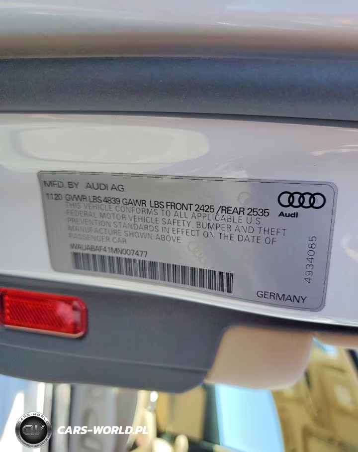 2021 Audi A4 Premium 40 VIN:WAUABAF41MN007477 - 13