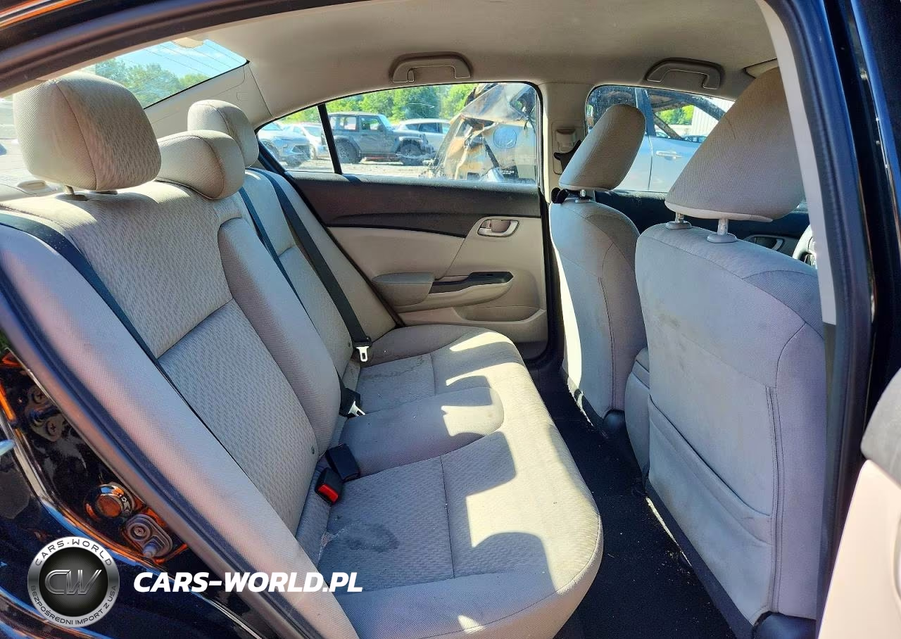 2015 Honda Civic Lx VIN:19XFB2F53FE276675 - 10