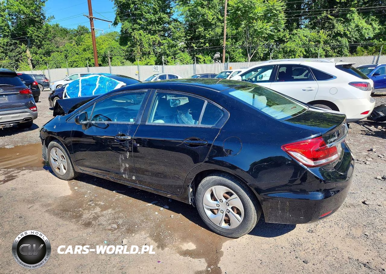 2015 Honda Civic Lx VIN:19XFB2F53FE276675 - 2