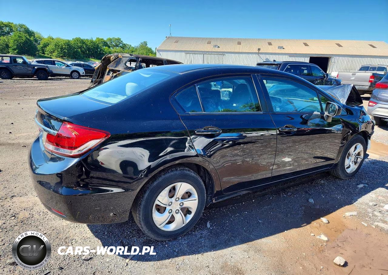 2015 Honda Civic Lx VIN:19XFB2F53FE276675 - 3