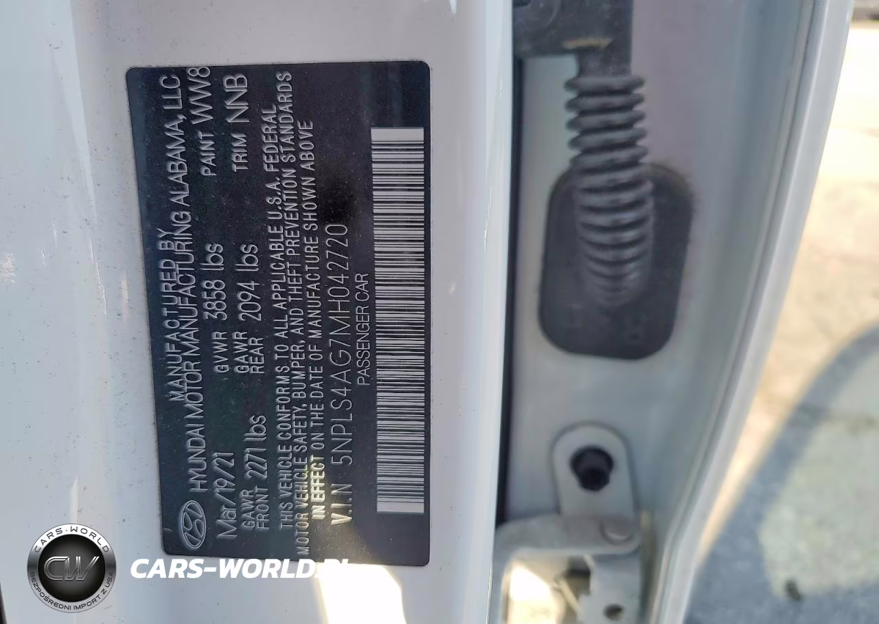 2021 Hyundai Elantra Sel VIN:5NPLS4AG7MH042720 - 12