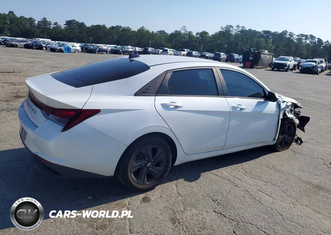 2021 Hyundai Elantra Sel VIN:5NPLS4AG7MH042720 - 3