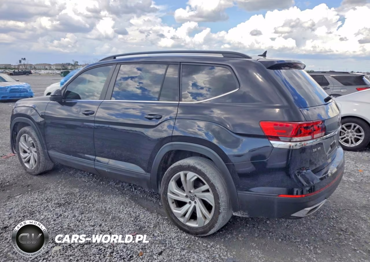 2021 Volkswagen Atlas Se VIN:1V2WR2CA0MC586993 - 2