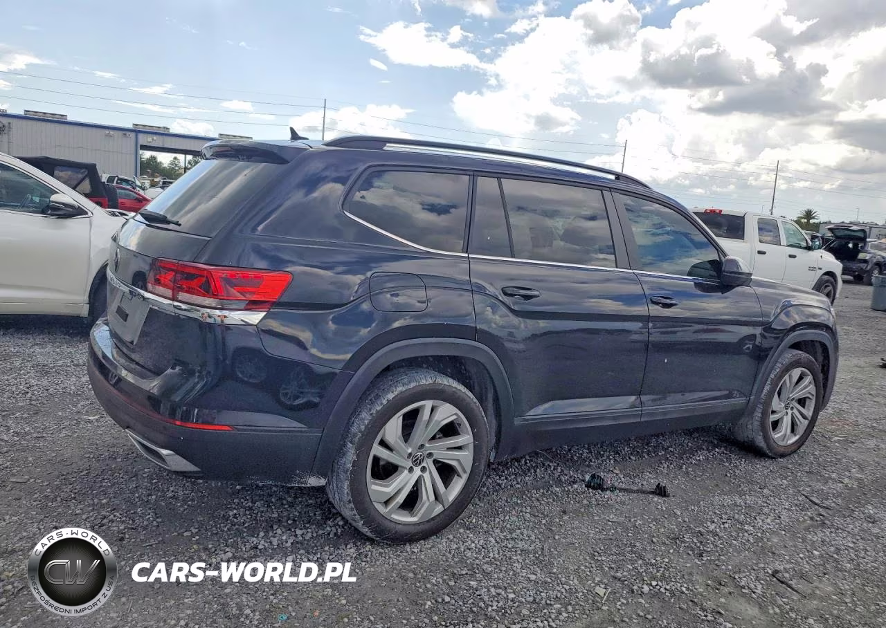 2021 Volkswagen Atlas Se VIN:1V2WR2CA0MC586993 - 3