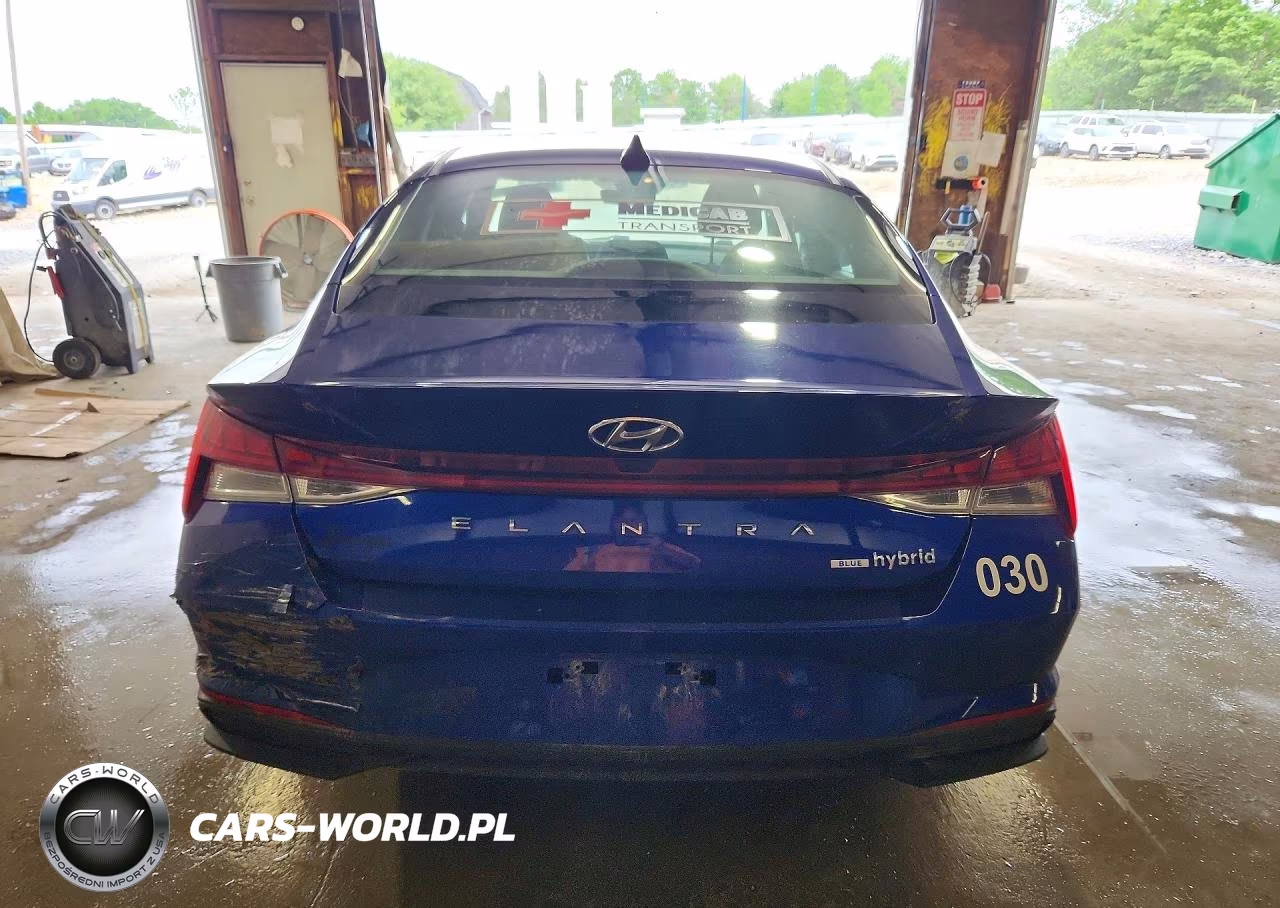 2023 Hyundai Elantra Blue VIN:KMHLM4AJ8PU054774 - 6