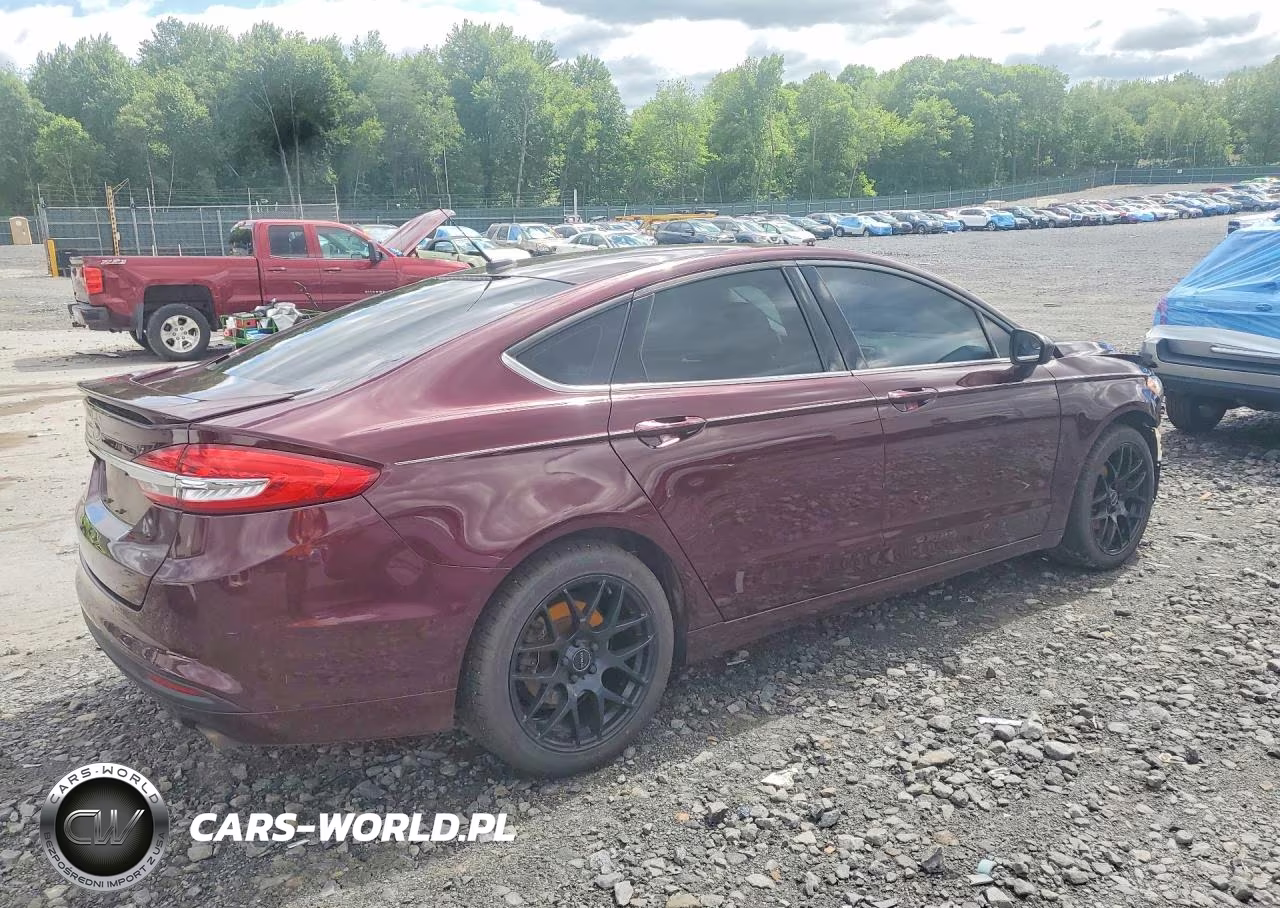 2017 Ford Fusion Se VIN:3FA6P0HD9HR227119 - 3