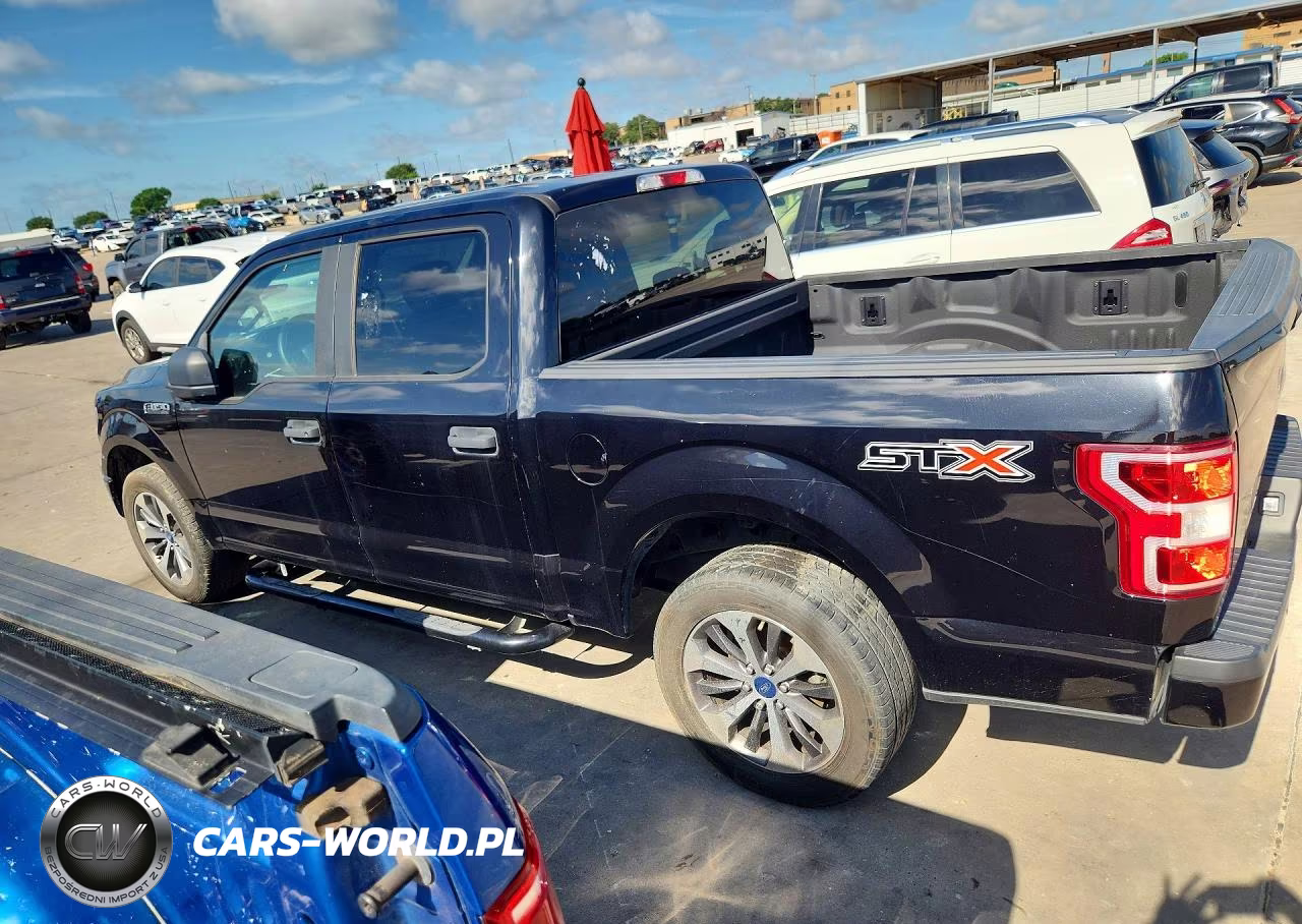 2019 Ford F150 Supercrew VIN:1FTEW1C55KKC09999 - 2