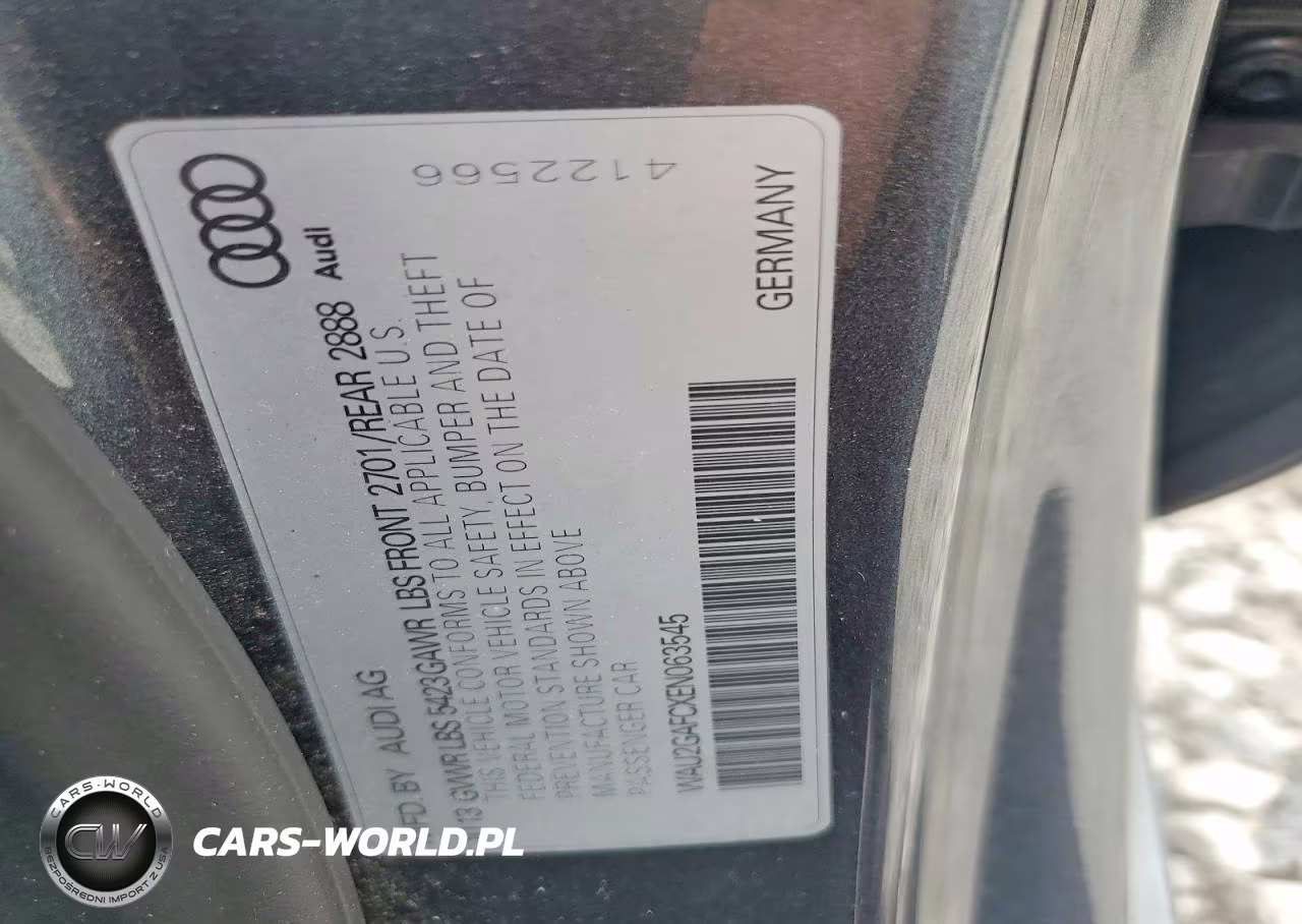 2014 Audi A7 Prestige VIN:WAU2GAFCXEN063545 - 13
