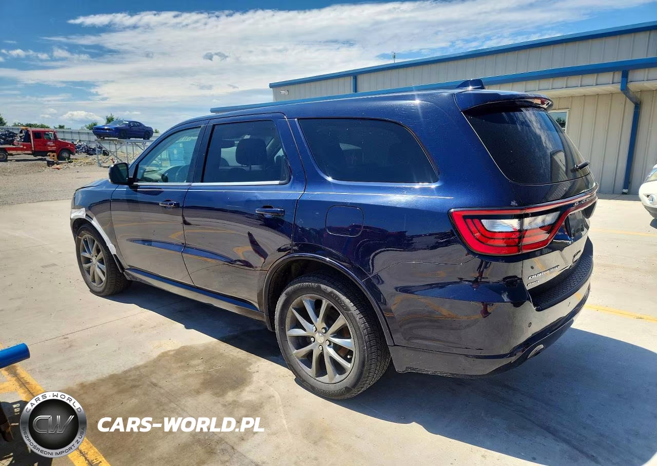 2017 Dodge Durango Gt VIN:1C4RDJDGXHC878781 - 2
