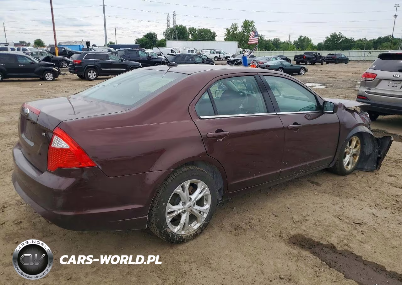2012 Ford Fusion Se VIN:3FAHP0HA6CR192188 - 3
