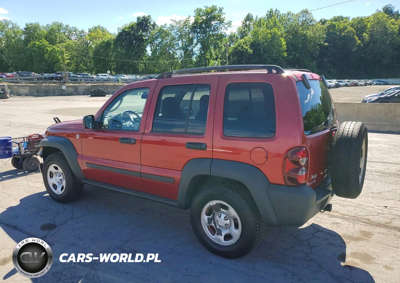 2007 Jeep Liberty Sport VIN:1J4GL48K77W687112 - 2