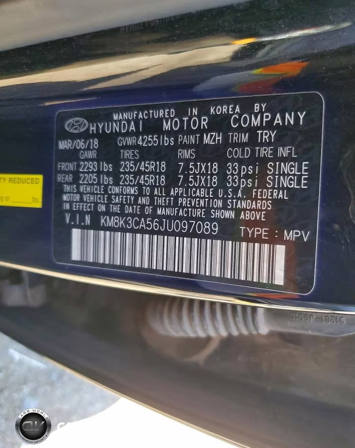 2018 Hyundai Kona Limited VIN:KM8K3CA56JU097089 - 12