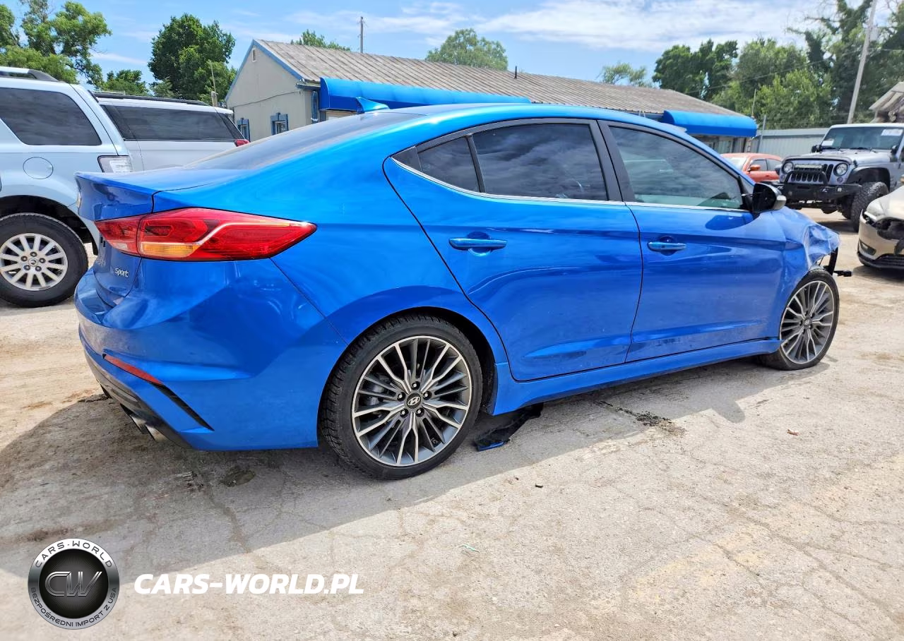 2017 Hyundai Elantra Sport VIN:KMHD04LB4HU328950 - 3