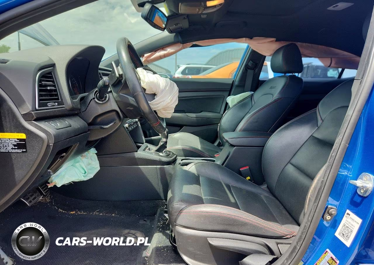 2017 Hyundai Elantra Sport VIN:KMHD04LB4HU328950 - 7