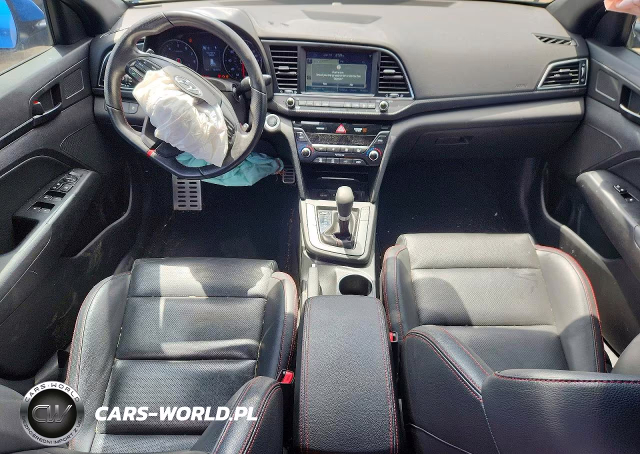 2017 Hyundai Elantra Sport VIN:KMHD04LB4HU328950 - 8