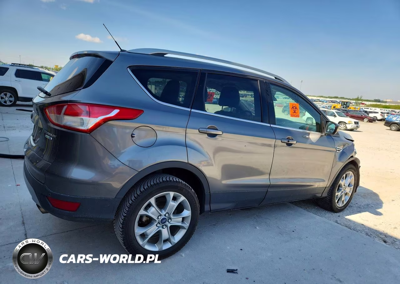 2014 Ford Escape Titanium VIN:1FMCU9JX2EUD30204 - 3