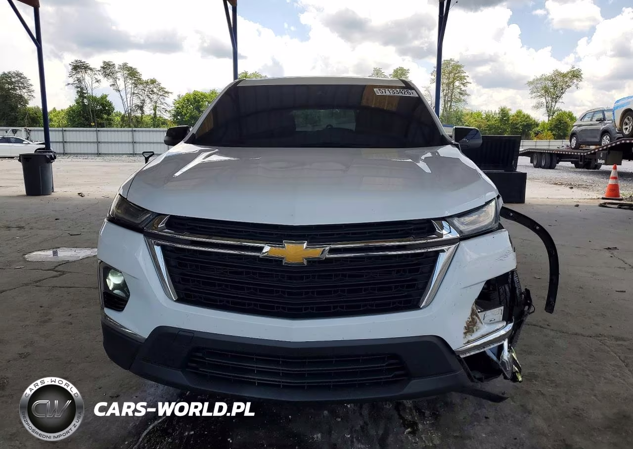 2022 Chevrolet Traverse Ls VIN:1GNERFKW1NJ100939 - 5