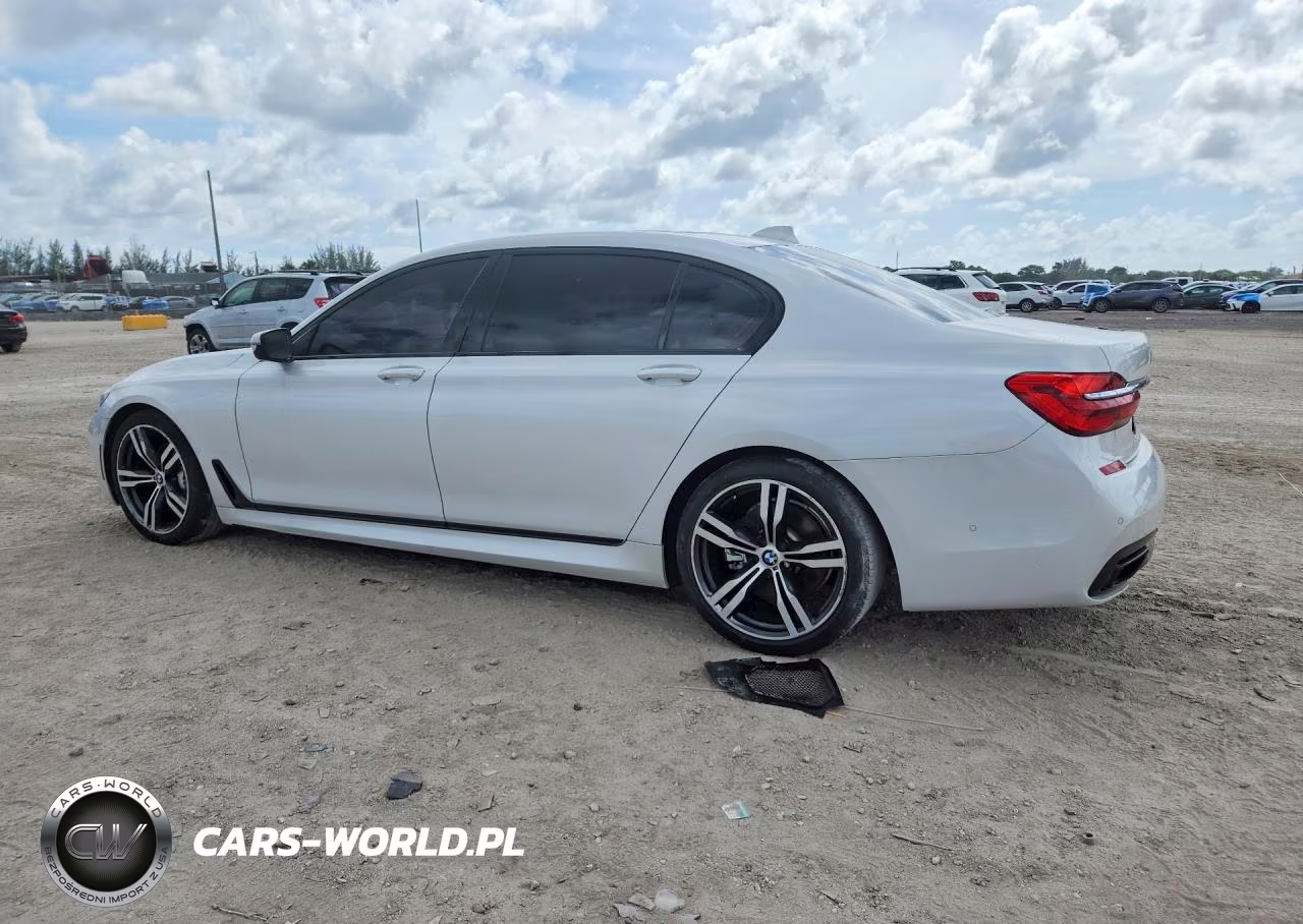 2016 BMW 740 I VIN:WBA7E2C58GG547860 - 2