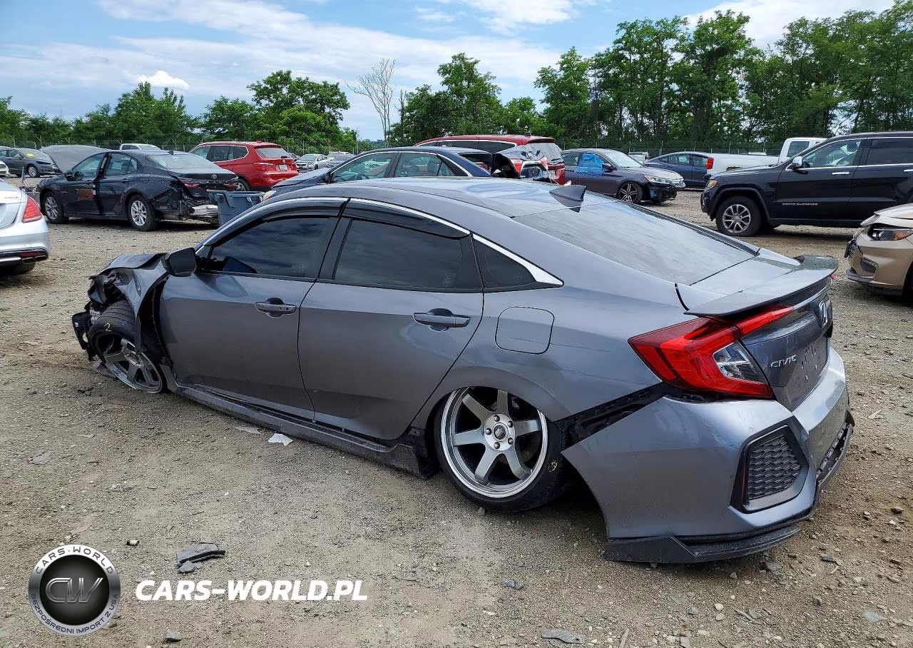 2019 Honda Civic Si VIN:2HGFC1E55KH703203 - 2