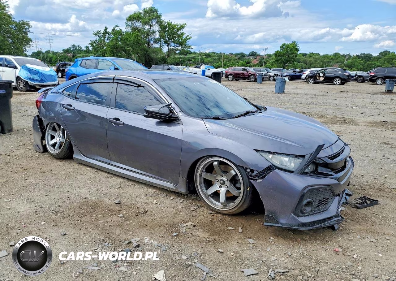 2019 Honda Civic Si VIN:2HGFC1E55KH703203 - 4