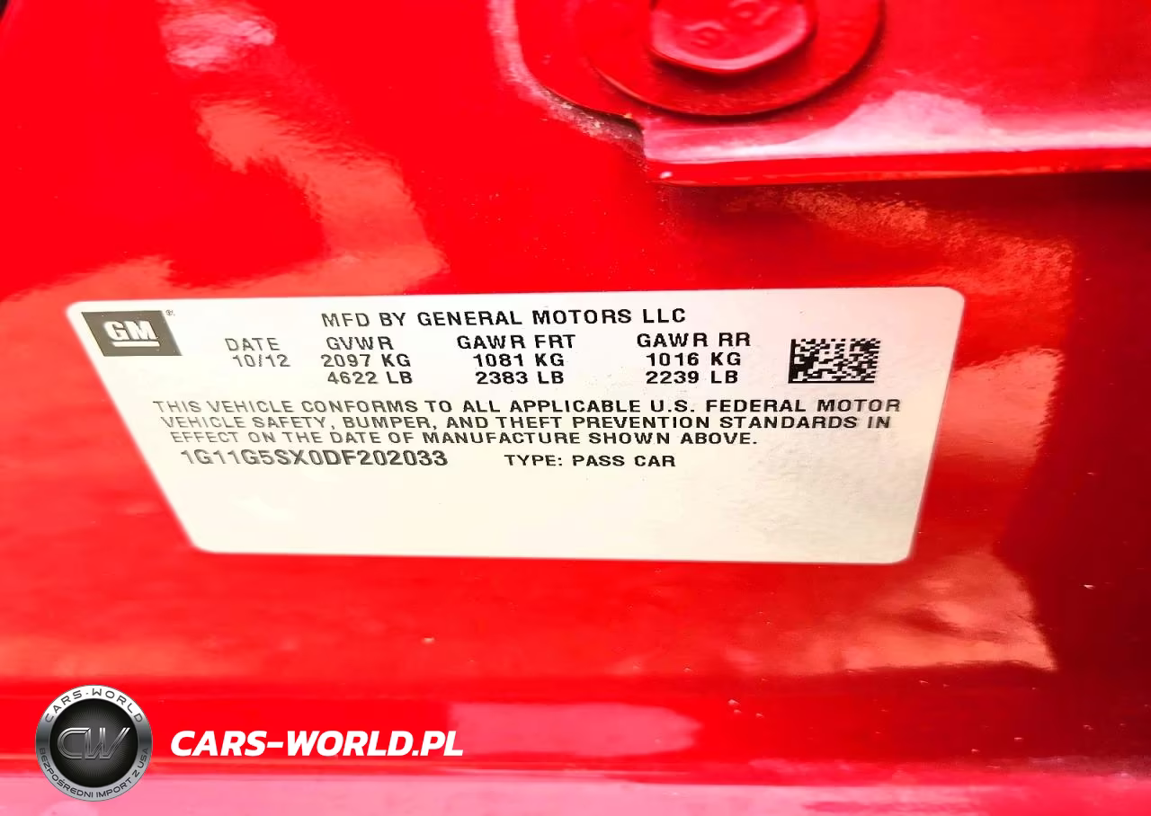 2013 Chevrolet Malibu 3Lt VIN:1G11G5SX0DF202033 - 12
