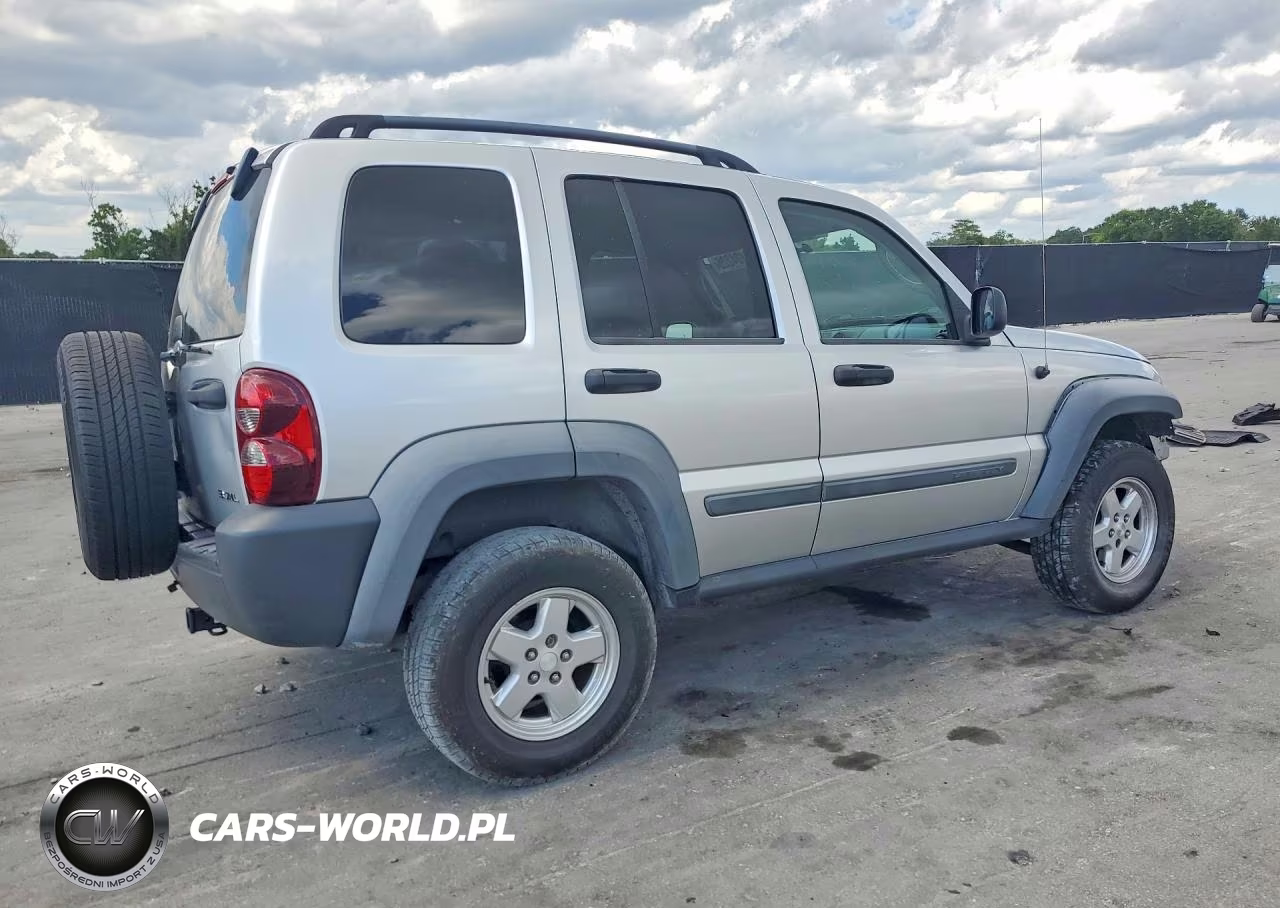 2007 Jeep Liberty Sport VIN:1J4GK48K17W541100 - 3